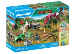 PLAYMOBIL DINOS - CAMPEMENT DES EXPLORATEURS AVEC DINOSAURES #71523